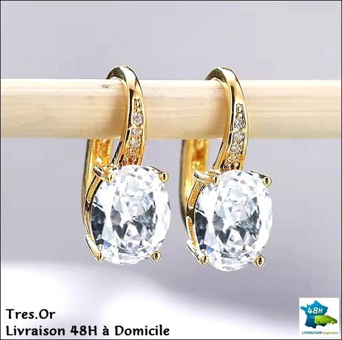 Boucles oreille cristal - boucles,