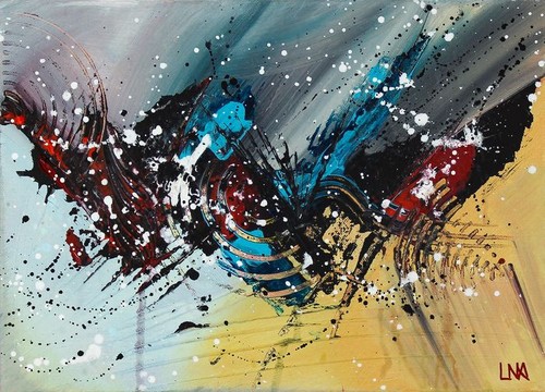 Peinture acrylique tableau art - peinture,