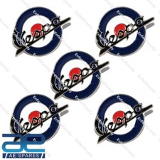 Insigne Émaillé De Veste Vespa 19 Mm De Diamètre Ensemble De 5 Unités GEC