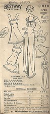 1950s Vintage Couture Motif