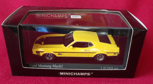 Minichamps ford mustang mach1 - ,