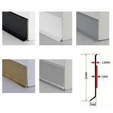 Moulure de garniture murale flexible résistante à l'usure en matériau PVC de