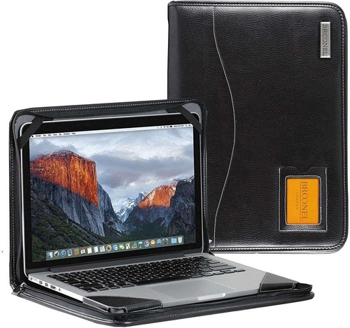 Broonel black leather case for - black,