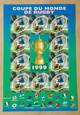 Timbre France 1999 Bloc feuillet N° 26 neuf** Coupe du Monde de Rugby