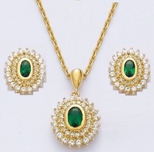 Dolly-Bijoux Parure Ovale