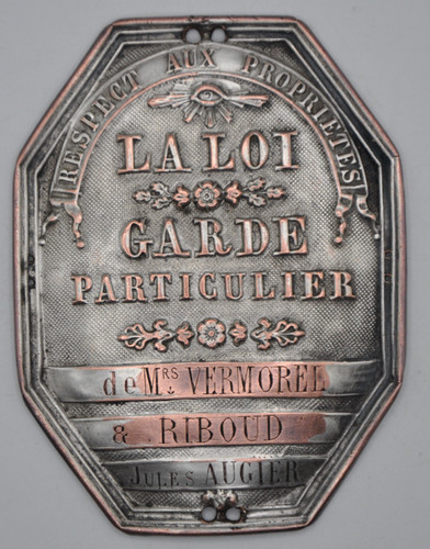 Plaque métier jules - métier,
