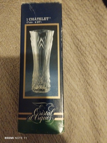 Petit vase cristal arques - vase, d’arques