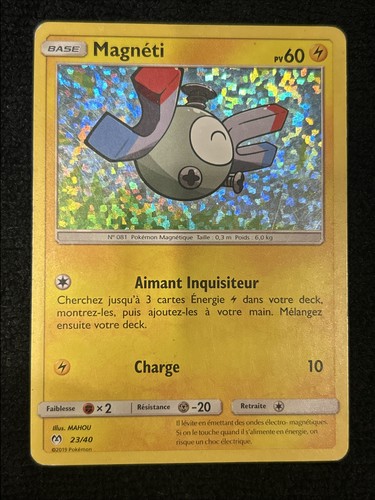 Carte pokemon magnéti - carte, 23-40