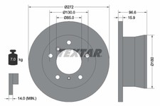 DISQUE DE FREIN DB T. SPRINTER