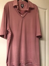 Footjoy Light Pink Striped