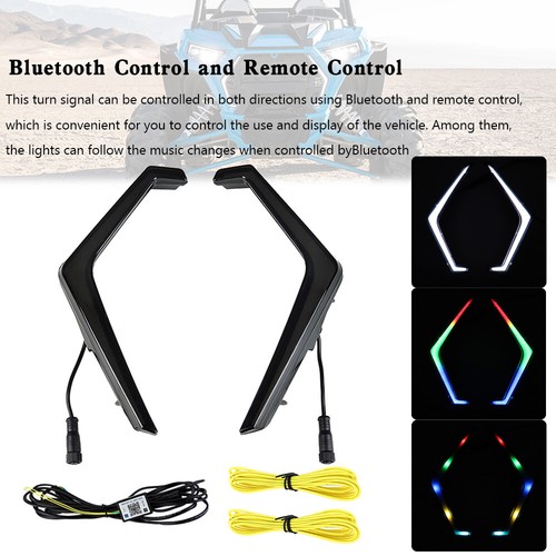 Lumières calandre led rgb - led,