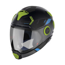 Casque Multisegment Ouvrant Nolan N30-4 VP Blazer 20 Flat Black Noir Vert