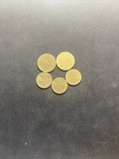 Lot 5 Pieces CENTIMES 1997 BU MARIANNE 15000 EX. / SCELLEE ISSUE DU COFFRET