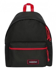  EastPak sac a dos Backpack Noir Rouge polyester padded pakr Étanche Unisexe 