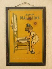 TOLE SAVON MALACEINE/PLAQUE NON EMAILLEE
