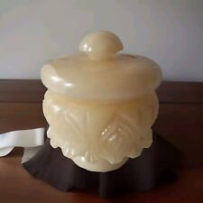 Gros Pot En Albâtre Made In Espagne Modèle IBAYCA,S.L Diamètre 13 cm aucun Éclat