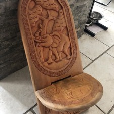 Magnifique Chaise Africaine  Artisanale