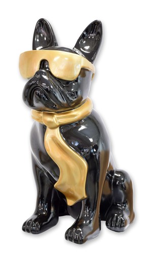 Bulldog résine avec - bulldog,
