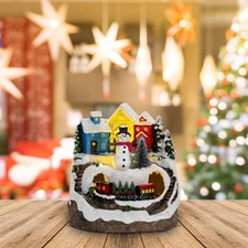 Maison de village de Noël