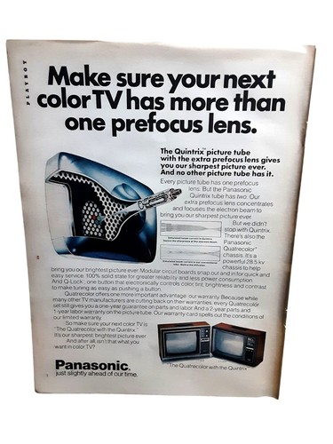 1975 panasonic quintrix - panasonic,