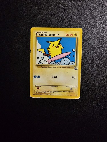 Carte pokémon pikachu - carte,