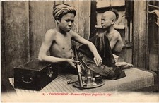 PC VIETNAM COCHINCHINE FUMEUR