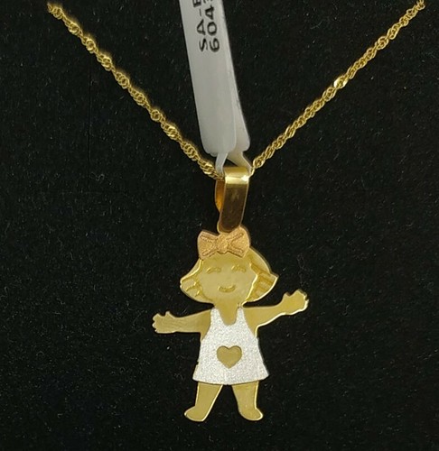 Pendentif chaîne 18k - et,