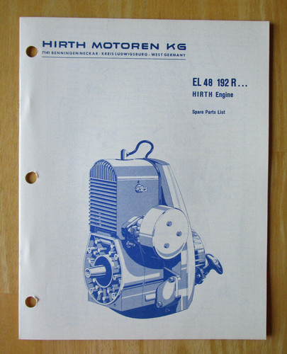 Hirth motoren 192 r - hirth, el