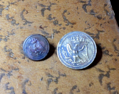 Lot boutons 1er empire - 2,