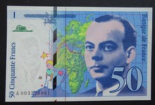 Billet de 50 Francs 1992