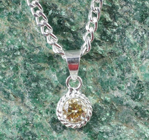 Pendentif solitaire homme - solitaire,