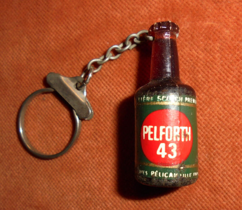 Porte clés key ring canette - key,