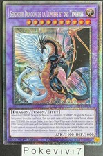 Carte YU-GI-OH! SEIGNEUR DRAGON DE LA LUMIÈRE ET DES TÉNÈB MP25-FR009 STAR NEUF