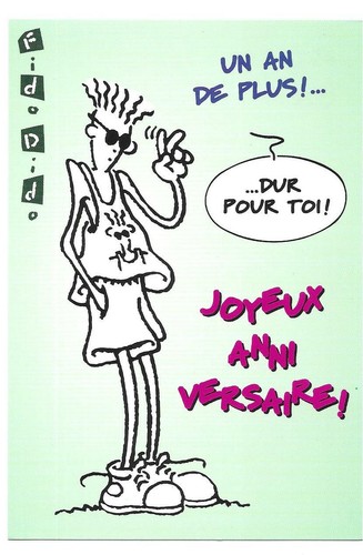 Rare carte postale fido - /,