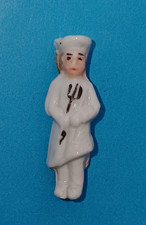 Fève. 1ère époque beau CUISINIER FOURCHETTE NOIRE  Hr. 3cm Allemande