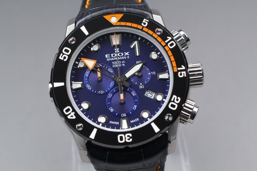 Avec boite montre edox - avec, ]