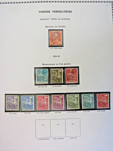 France lot timbres - france,