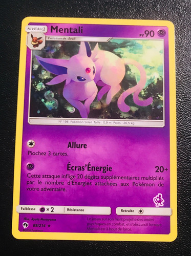Carte pokemon mentali 214 - carte, 89/214