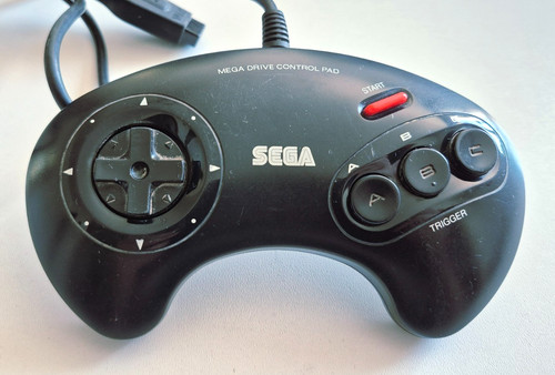 Manette officielle sega mega - manette,