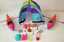 Barbie Camping Tent Gear
