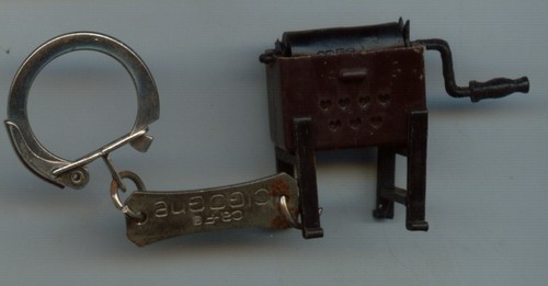 Vintage porte clés machine - vintage, porte-clés