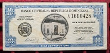 #96 - Banknote / Billet - REPUBLIQUE DOMINICAINE - 10 Centavos oro 1961 - P.85