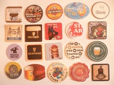 Lot de 20 Sous Bocks de BIERE tous différents / D