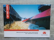 PROSPECTUS BROCHURE MOISSONNEUSE BATTEUSE MASSEY FERGUSON 7200 CEREA NO TRACTEUR