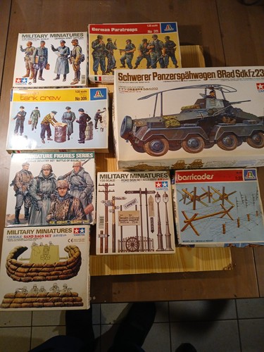 Lot maquettes armée - maquettes,