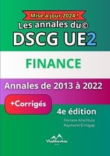 Les Annales du DSCG UE2 Finance