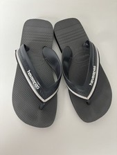 Tongs mule plage Havaianas brazil gris blanc EUR 39/40 BRA 37/38