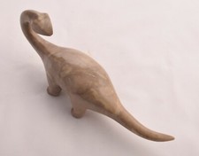Figurine dinosaure vintage couleur naturelle fait main figurine pierre polie ...