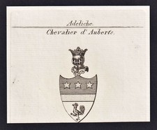 Chevalier D'Auberts - Blason