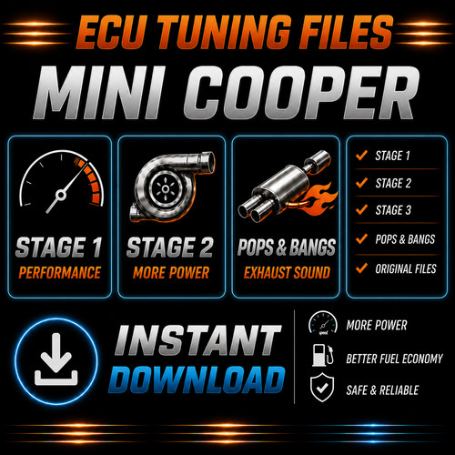 Mini cooper ecu - remap, chip